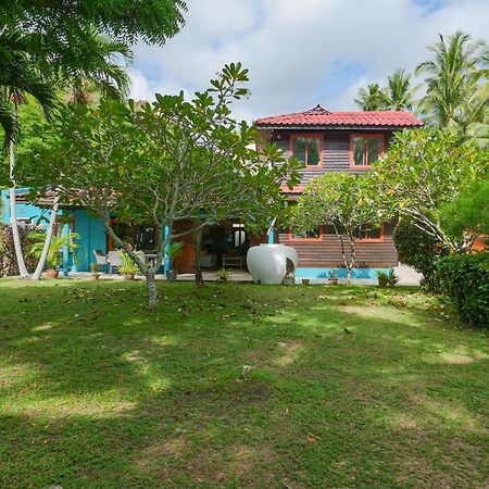 The Wooden Beach House 3Br - Sunset Beach Garden Taling Ngam Beach 외부 사진