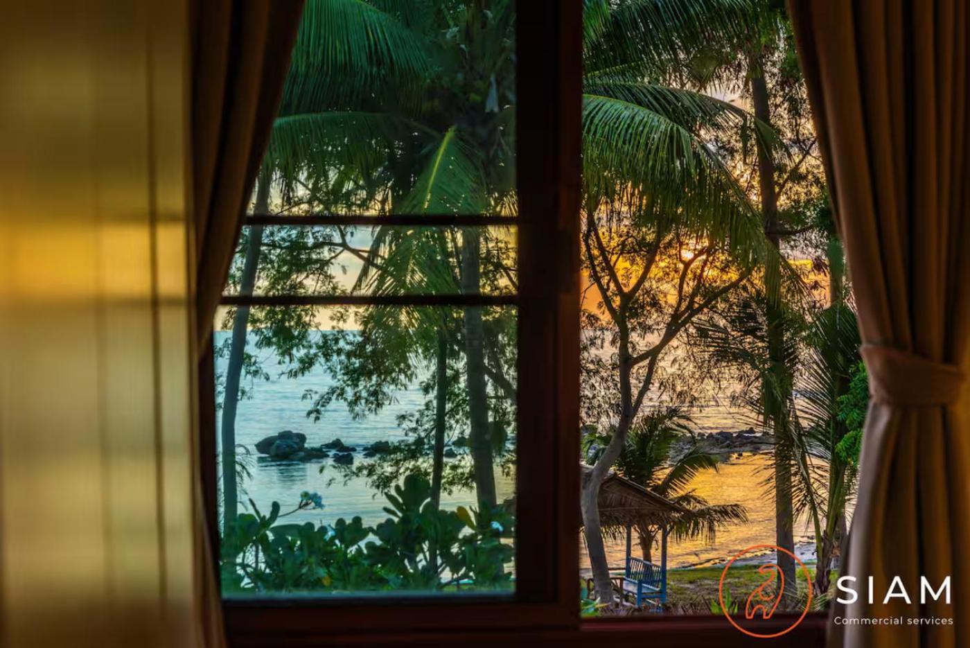 The Wooden Beach House 3Br - Sunset Beach Garden Taling Ngam Beach 외부 사진