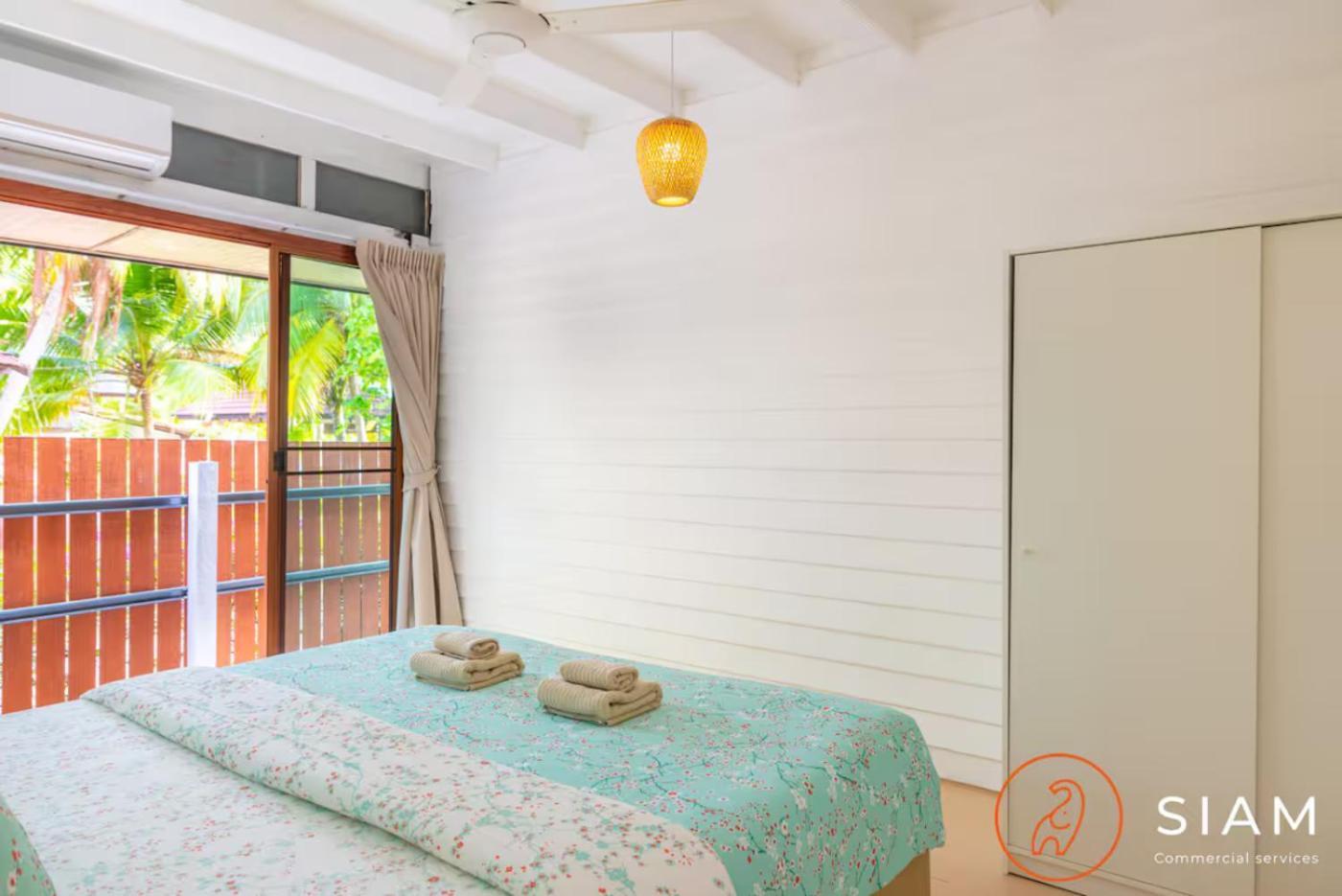 The Wooden Beach House 3Br - Sunset Beach Garden Taling Ngam Beach 외부 사진