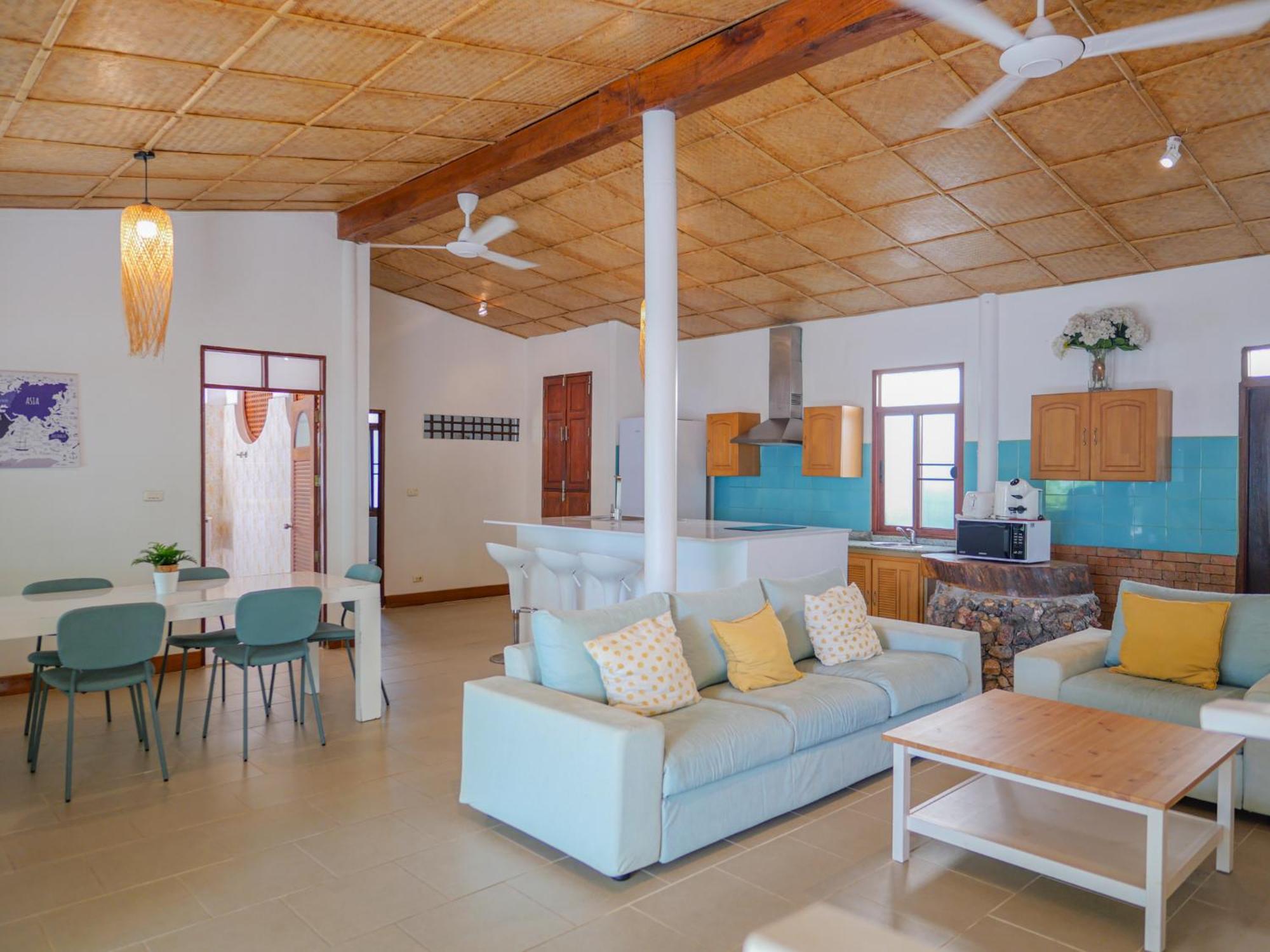 The Wooden Beach House 3Br - Sunset Beach Garden Taling Ngam Beach 외부 사진